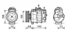 Фото 1 - компресор кондиціонера Audi Q7 04-15/VW Touareg02-18/Passat 01-04/Porsche Cayenne 3.0D--6.0 03-07 AVA COOLING VNAK321 Компресор кондиціонера Audi Q7 04-15/VW Touareg02-18/Passat 01-04/Porsche Cayenne 3.0D--6.0 03-07 AVA COOLING VNAK321 (фото 1)