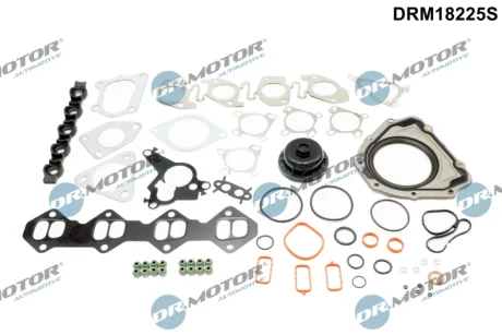 ZESTAW USZCZELEK GLOWICY DR MOTOR DRM18225S