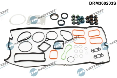 Фото zestaw uszczelek glowicy DR MOTOR DRM360203S ZESTAW USZCZELEK GLOWICY DR MOTOR DRM360203S