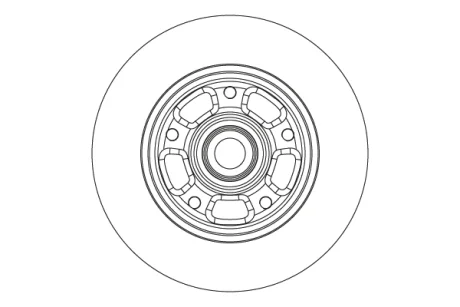 TARCZA HAM./TY┼ü/ TRW DF6549BS