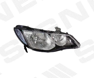 ПЕРЕДНЯЯ ФАРА, HONDA CIVIC SDN EURO TYPE, 06 - 11 Signeda ZHD111312R