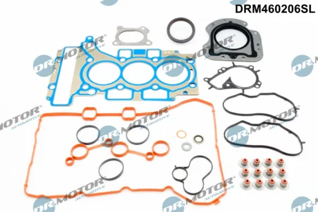 Комплект прокладок з різних матеріалів DR MOTOR DRM460206SL