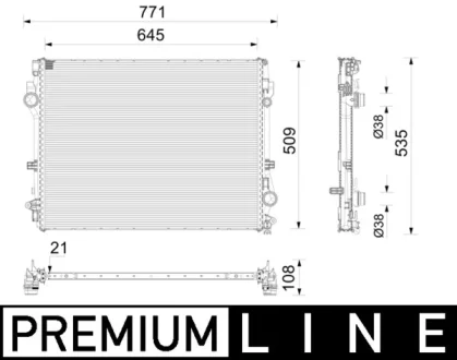 Автозапчасть MAHLE / KNECHT CR2777000P