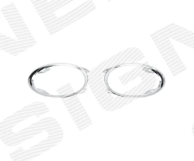 РАМКА ПРОТИВОТУМАННОЙ ФАРЫ, RENAULT MEGANE III, 11.13 - 09.16 Signeda PRN99098L/R