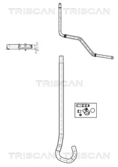 Фото ford гідравлічний шланг гур galaxy ii 06-, mondeo iv 07- TRISCAN 8516 16033 FORD Гідравлічний шланг ГУР GALAXY II 06-, MONDEO IV 07- TRISCAN 8516 16033
