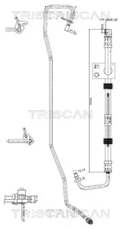 Фото ford гідравлічний шланг гур mondeo iv 07- TRISCAN 8516 16032 FORD Гідравлічний шланг ГУР MONDEO IV 07- TRISCAN 8516 16032