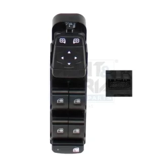 Car window regulator switch front L fits: RENAULT MEGANE IV, SCENIC IV 1.2-1.8 11.15- MEAT&DORIA 26800