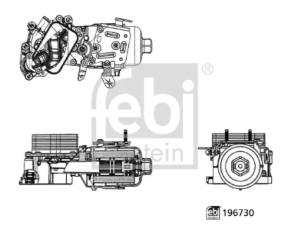 OBUDOWA FILTRA OLEJU CITROEN FEBI BILSTEIN 196730