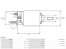 Реле стартера втягуюче Toyota Auris/Aversis/Corolla 1.2-2.0 07-18 AS-PL SS0171S (фото 4)