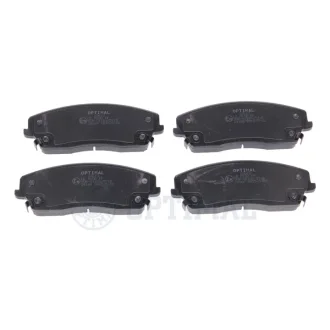 Фото колодки гальмівні (передні) Chrysler 300C 04-/300 II 12-/Dodge Challenger 08-/Charger 05- Optimal BP12613 Колодки гальмівні (передні) Chrysler 300C 04-/300 II 12-/Dodge Challenger 08-/Charger 05- Optimal BP12613