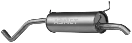 Глушник вихлопних газів (кінцевий) ASMET 10060