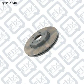 Фото диск тормозной передний Q-fix Q091-1040 ДИСК ТОРМОЗНОЙ ПЕРЕДНИЙ Q-fix Q091-1040