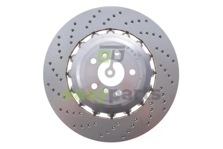 Диск гальмівний (задній) BMW M5 (F10)/M6 (F12) 10- (L) (396х24) (з покриттям) (з отвором) (вент) SHW PERFORMANCE BRL48171