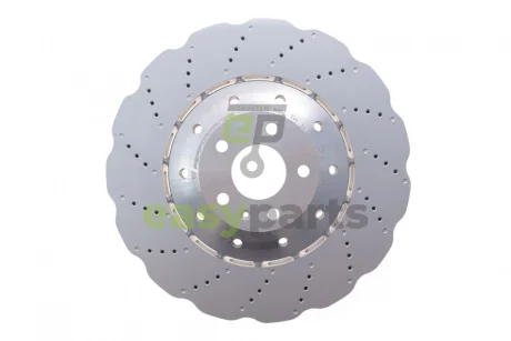 Диск гальмівний (передній) Audi RS6/RS7 13-18 (390x36) (з покриттям) (з отворами) (вент) SHW PERFORMANCE AFX47415