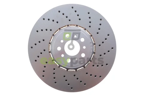 Диск гальмівний (передній) BMW X3 M (G01)/X5 M (G05) 19- (395х36) (R) (перф.) SHW PERFORMANCE BFR43502