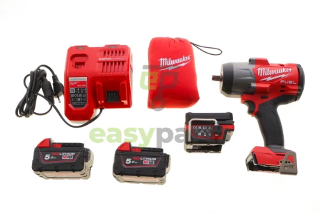 Гайкокрут акумуляторний 1/2"-M18 FHIWF2F12MC 2034 Нм 5Ah (2 АКБ і заряд. пристрій) MILWAUKEE 4933499452