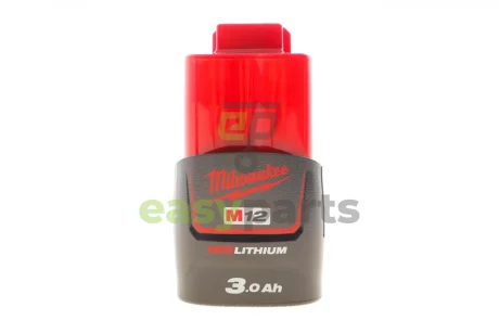 Акумулятор для електроінструменту M12 B3 Li-Ion 3Ah/12V MILWAUKEE 4932451388