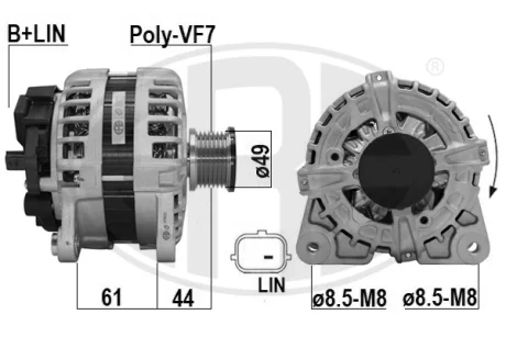 ALTERNATOR SZT ERA 209643A