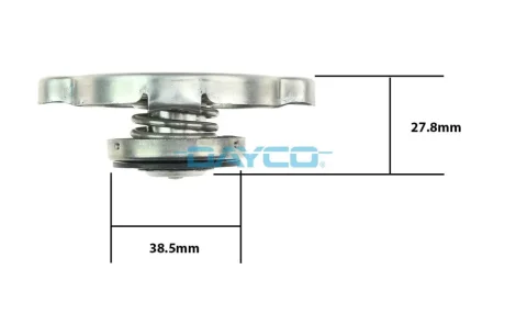 Крышка радиатора Jeep Cherokee/Patriot/Wrangler 01- (1.2bar) DAYCO DRC017