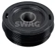Crankshaft pulley (number of ribs: 8) fits: SMART FORTWO 1.0 01.07- SWAG 33101928 (фото 1)