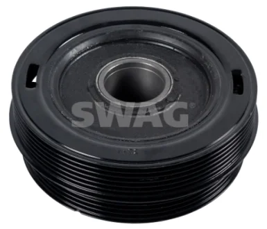 Crankshaft pulley (number of ribs: 8) fits: SMART FORTWO 1.0 01.07- SWAG 33101928