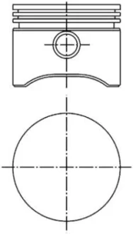Поршень двигуна KOLBENSCHMIDT 94132720