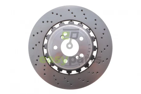 Диск гальмівний (задній) BMW X5 (F15) 4.4 M (S63) 14- (385x24) (R) (з покрит.) (вентил.) (з отворами) SHW PERFORMANCE BRR48504