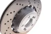 Диск гальмівний (задній) BMW M3 (F30/F80)/M4 (F82/F83) 14-20 (370x24) (R) (з покрит.) (вентил.) (з отворами) SHW PERFORMANCE BRR44812 (фото 4)