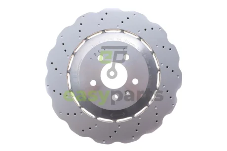Диск гальмівний (задній) Audi RS7 4.0 13-18 (356x22) (з покрит.) (вентил.) (з отворами) SHW PERFORMANCE ARX47418