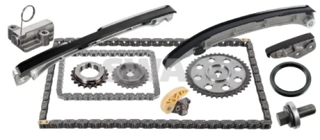 Timing set (chain + sprocket) fits: MAZDA 3, 6, 6/KOMBI, CX-5 2.2D 04.12- SWAG 33107552