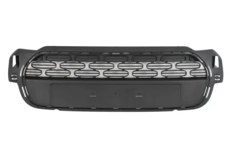 Front grille top (with place for licence plate, dark grey) fits: CITROEN C3 AIRCROSS 01.21- BLIC 6502070533990P