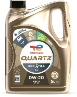Олива QUARTZ INEO XTRA C5 0W20 5L TOTAL 225946
