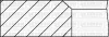 YENMAK FORD Комплект поршневих кілець (на 1 поршень) (86,01/STD) (2//2/2) Transit 2.2TDC, CITROEN Jumper 2.2HDi 06- 96-09425-000