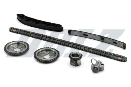 Zestaw łańcucha rozrządu CHEVROLET AVEO/SPARK 1,0/1,2 08- DOLZ SKCC182