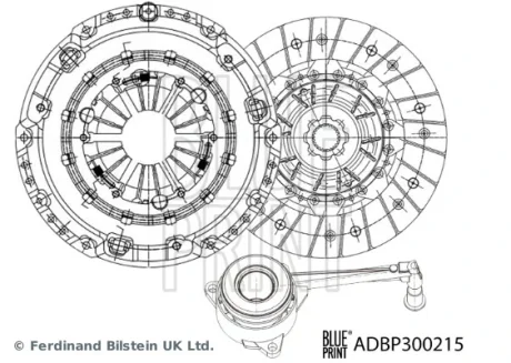 SPRZ.KPL. VW-AUDI BLUE PRINT ADBP300215