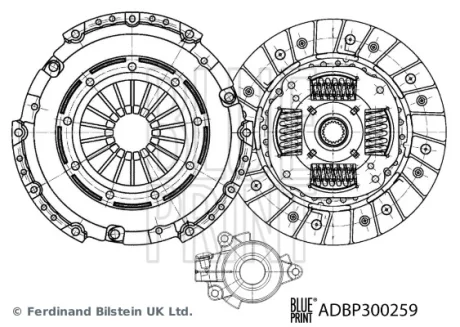 SPRZ.KPL. SUZUKI BLUE PRINT ADBP300259