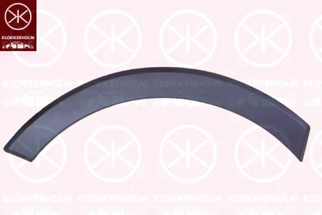 Розширювач крила, текстурований, правий передній KLOKKERHOLM 2512376