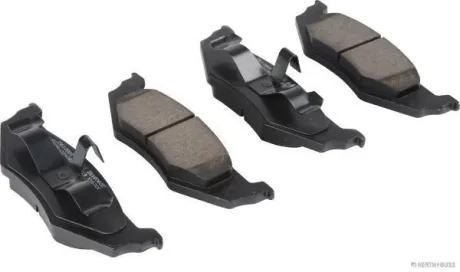 Колодки гальмівні дискові (комплект 4 шт) HERTH+BUSS / JAKOPARTS J3610801
