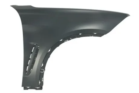 Переднє крило Прав (з отворами для накладок/молдингів, пластик) BMW X6 F16, F86 08.14-12.19 BLIC 6504040097312P