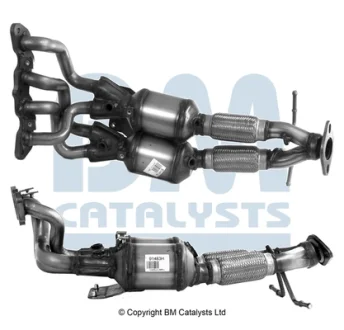 Каталізатор EURO 4 FORD FOCUS C-MAX, FOCUS II, MONDEO IV 1.6 07.04-01.15 BM CATALYSTS BM91483H