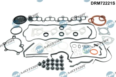Фото комплект прокладок з різних матеріалів DR MOTOR DRM72221S Комплект прокладок з різних матеріалів DR MOTOR DRM72221S