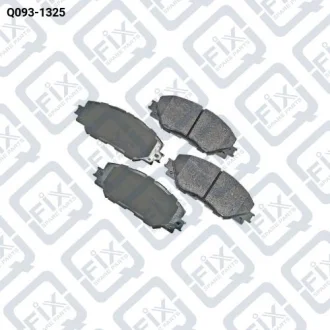 КОЛОДКИ ТОРМОЗНЫЕ ПЕРЕДНИЕ ДИСКОВЫЕ Q-fix Q093-1325