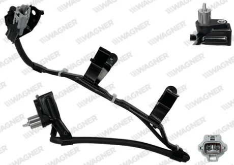 TOYOTA Датчик ABS передн. лівий HIACE IV 2.4, 2.5 89- WAGNER ABS00976
