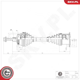 Автозапчасть SKV GERMANY 40SKV026
