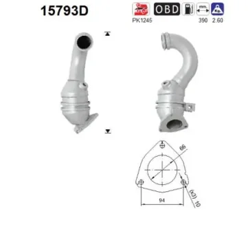 KATALIZATOR AS SZT ASC ASC AS-PL 15793D