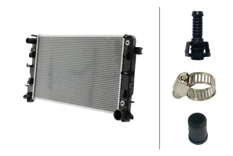 Chłodnica >>> EASY2FIT <<< MERCEDES-BENZ HELLA 8MK366301671