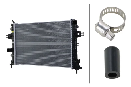 Chłodnica >>> EASY2FIT <<< OPEL HELLA 8MK366302501