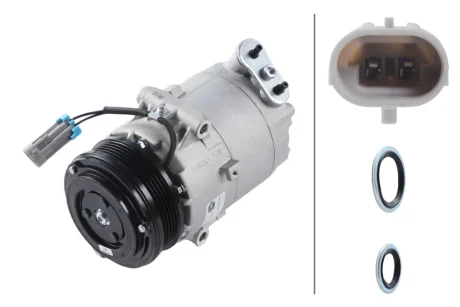 Sprężarka klim. >>> EASY2FIT <<< GENERAL MOTORS HELLA 8FK366200721