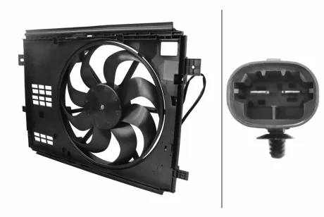 Wentylator chłodnicy DS HELLA 8EW366420041