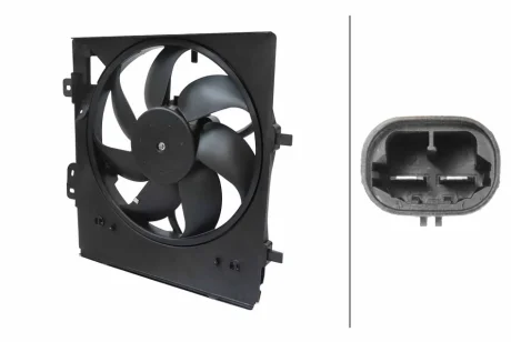 Wentylator chłodnicy DS HELLA 8EW366420221